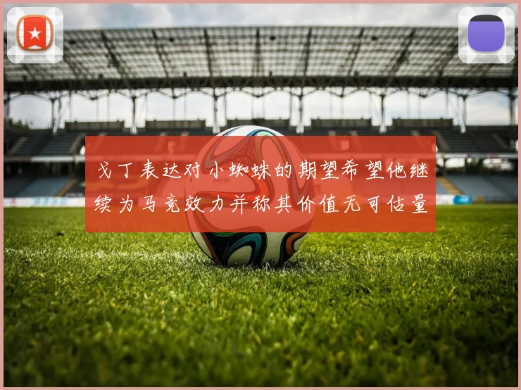 戈丁表达对小蜘蛛的期望希望他继续为马竞效力并称其价值无可估量